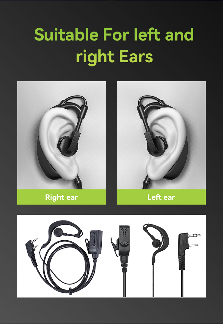 fone de ouvido de rádio em dois sentidos
