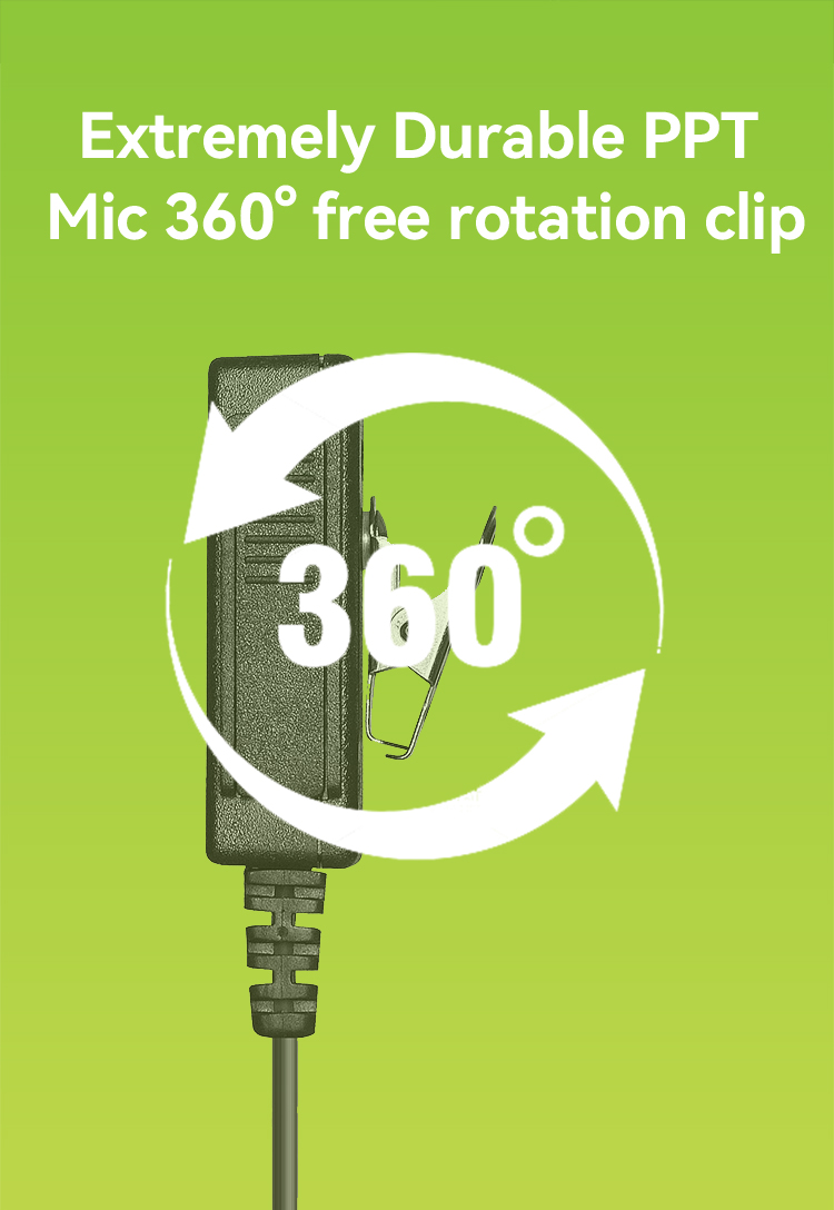fone de ouvido com rádio bidirecional