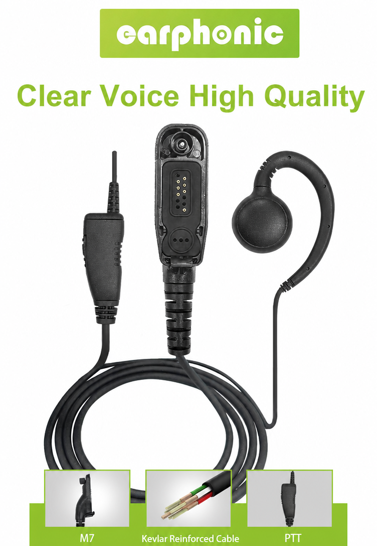 Two way radio earpiece china manufacturer