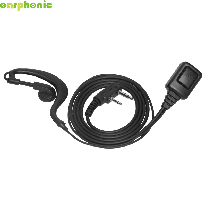【Fone de ouvido】EARPONIC Walkie Talkie fone de ouvido com microfone-[ER01DP08SB1_K]