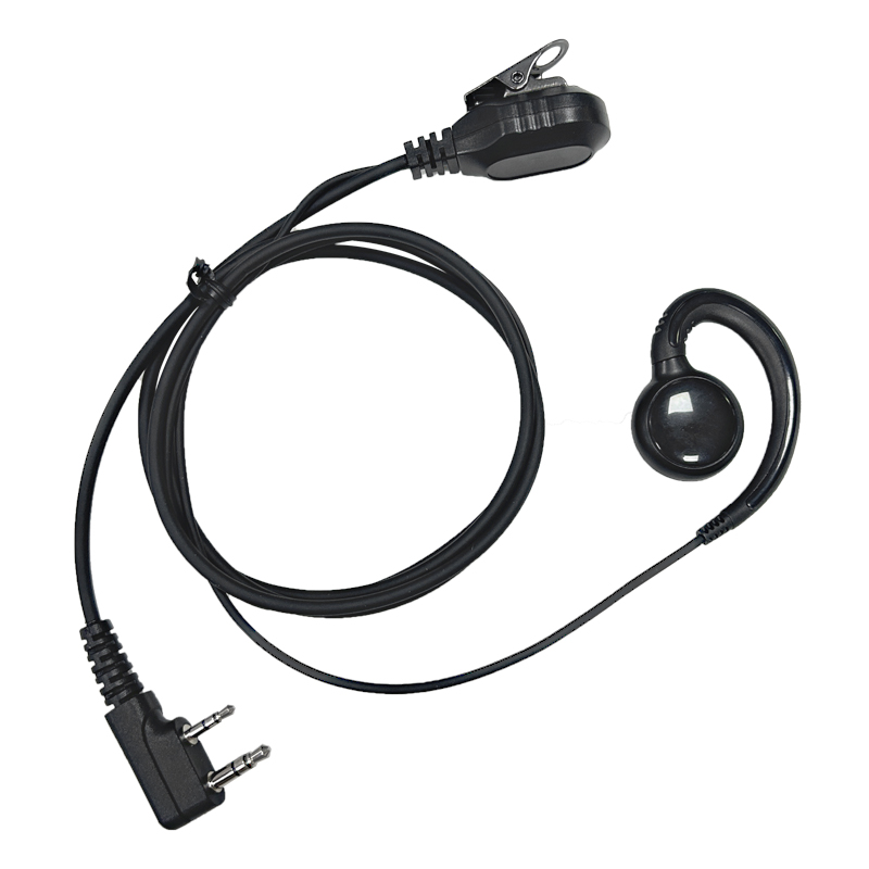 【Fone de ouvido】 Fone de ouvido Walkie Talkie com microfone e rádio bidirecional-[ER01DP06SB8_K]