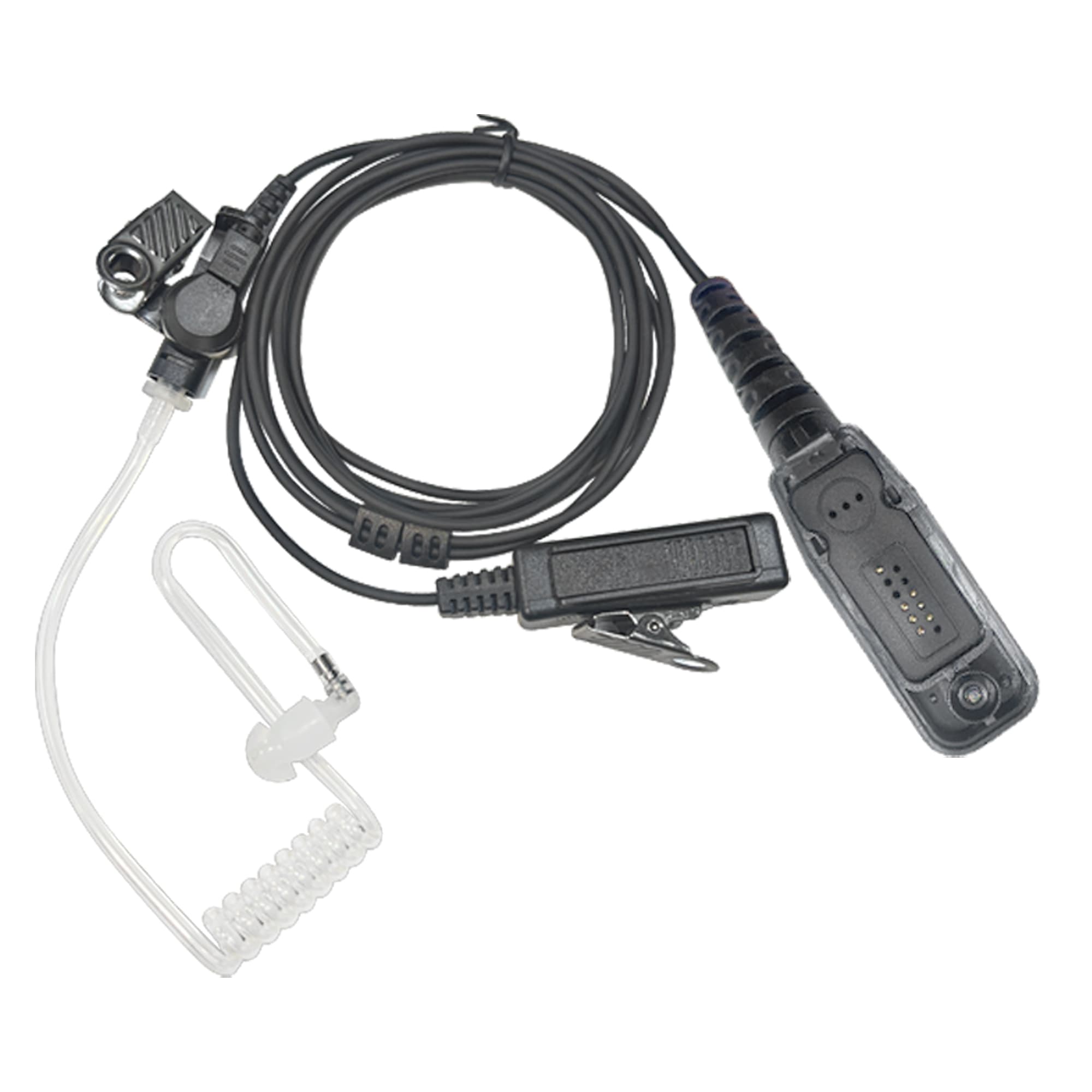 Fone de ouvido earfone de ouvido walkie talkie com microfone e tubo acústico de ar para rádio bidirecional-[er02dp11sb6_p]